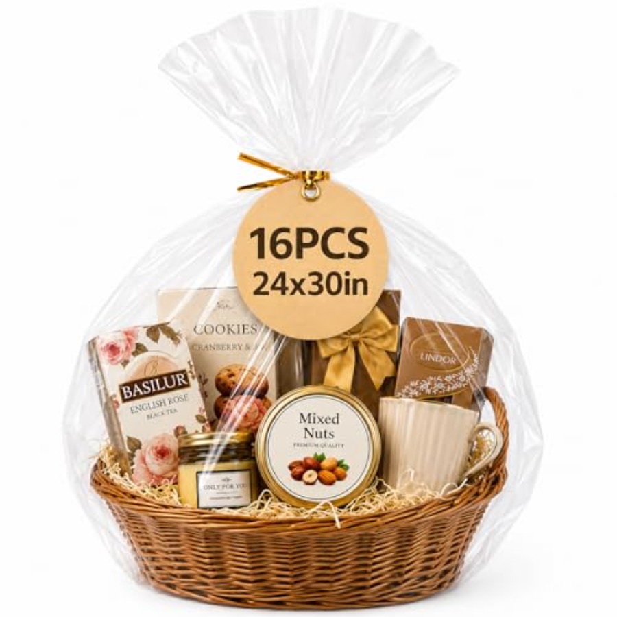 Cellophane Wrap for Gift Baske - Cellophane Wrap Clear avis et prix