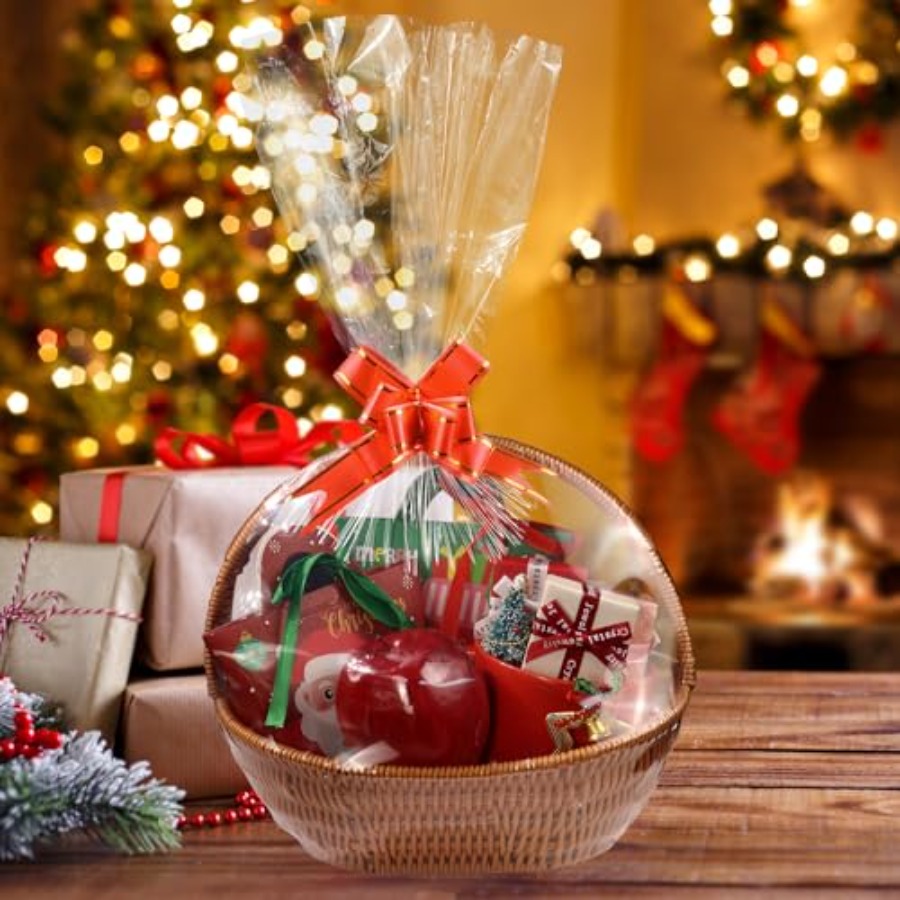 Shrink Wrap Bags for Christmas - Cellophane Wrap Clear avis et prix
