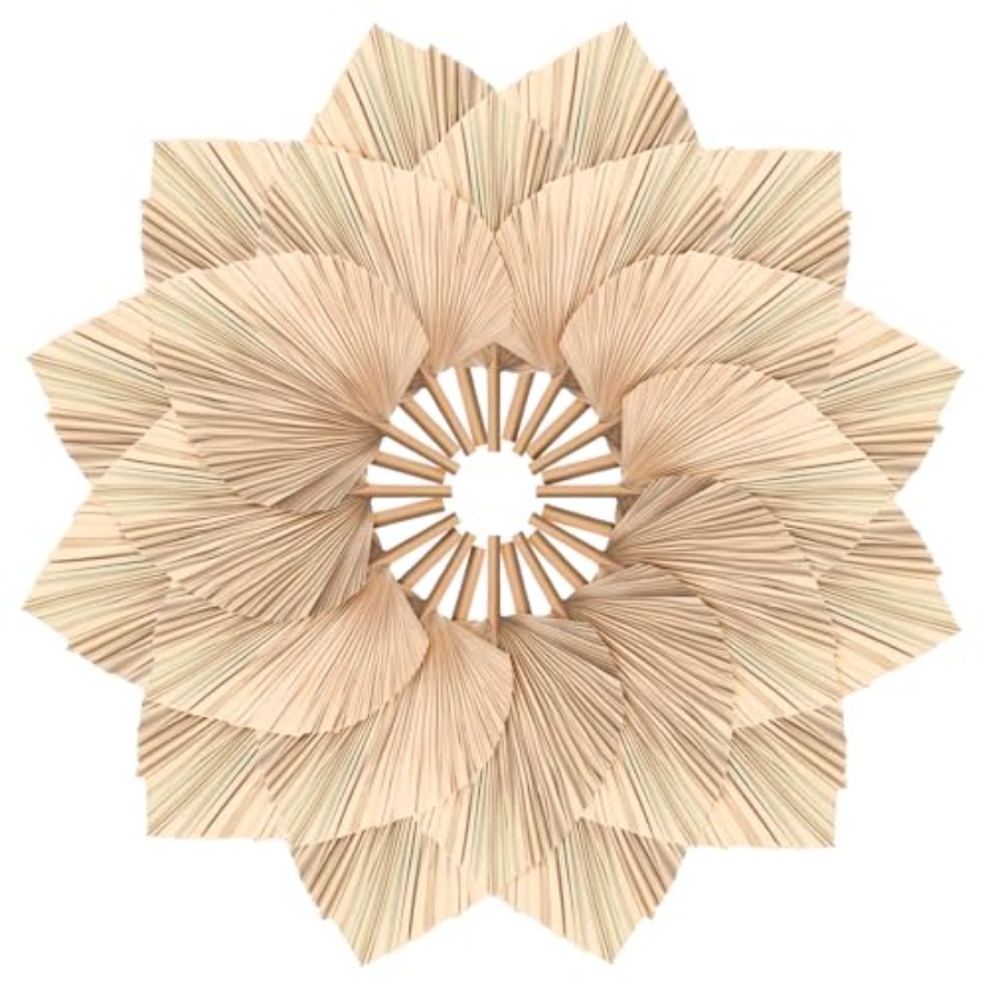 24 Pcs Dried Palm Leaves Artif - Palm Leaf Dried avis et prix