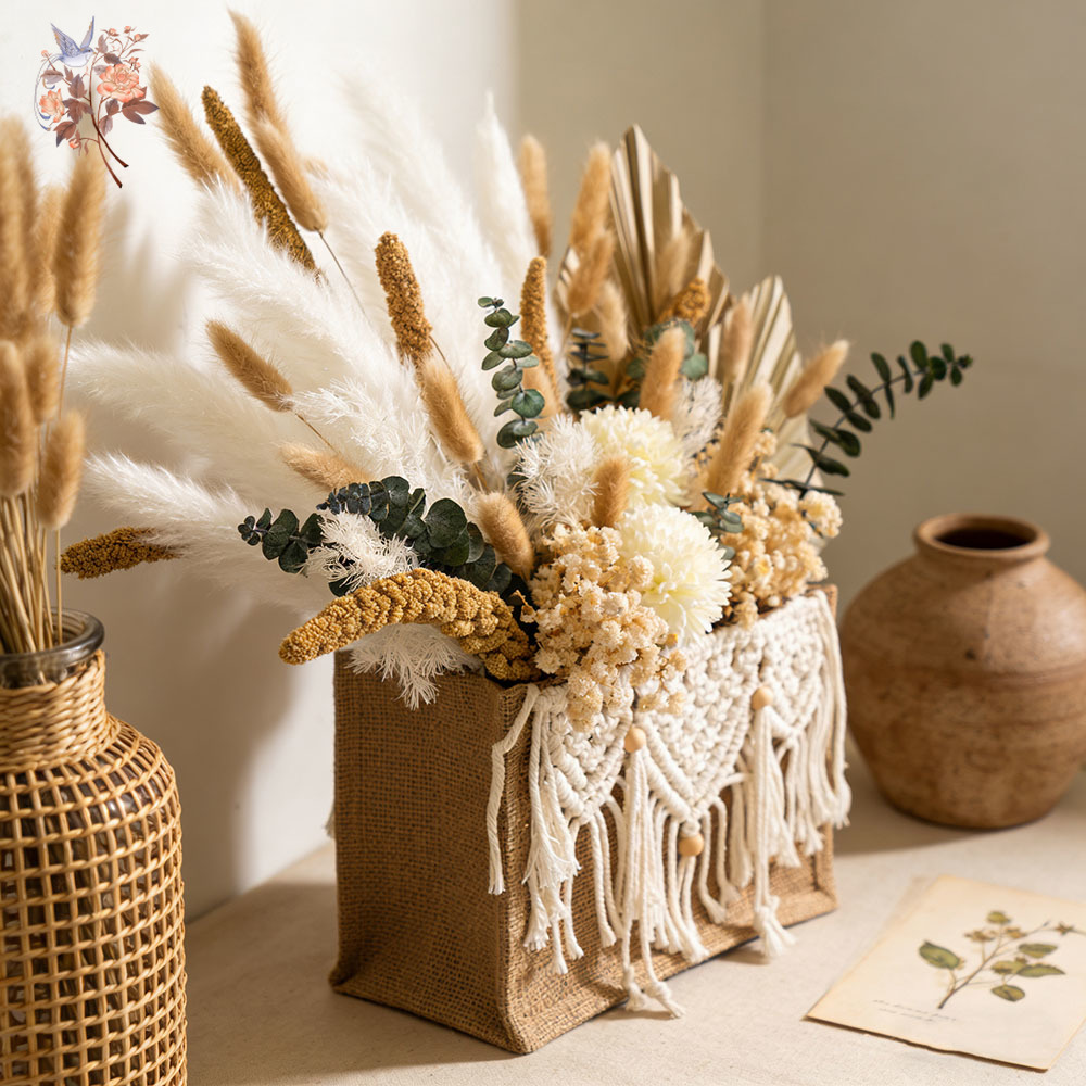 Artificial Dried Flower Bouque - Dried Flower Bunch avis et prix