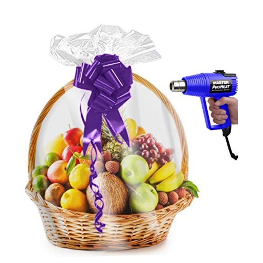 Shrink Wrap Basket Bags For Gi - Cellophane Wrap Clear avis et prix