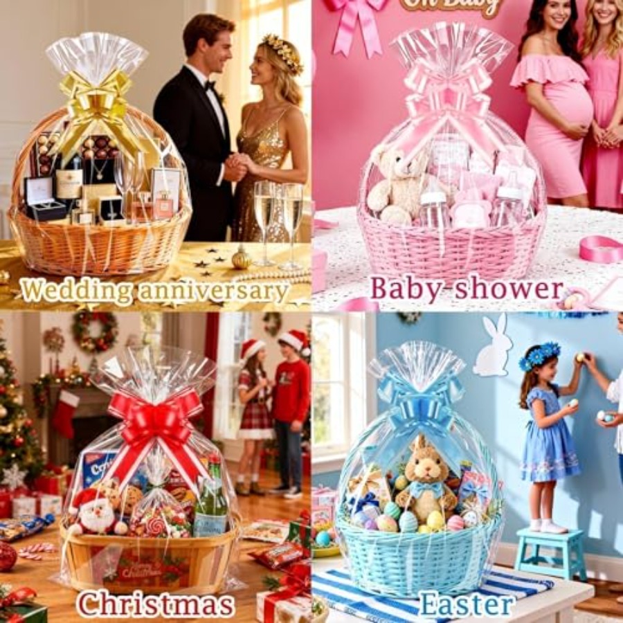10 Pack 24x30 Inch Large Cello - Cellophane Wrap Clear avis et prix